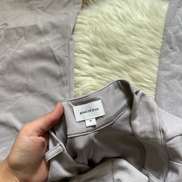 SONG OF STYLE Nori Pant In Silver Lilac - Picture 5 of 6